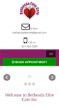 Mobile Screenshot of bethesdaelitecare.com
